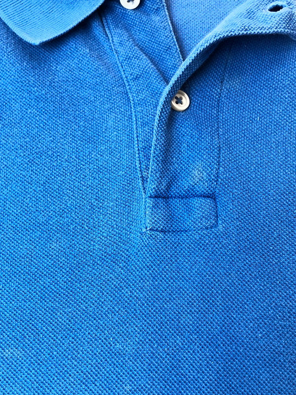 【中古品】【メンズ】 IZOD LACOSTE アイゾッド ラコステ USA製 80S S S POLO SHIRT ポロシャツ 146-260423-zi-26-min サイズ：L カラー：ブルー 万代Net店