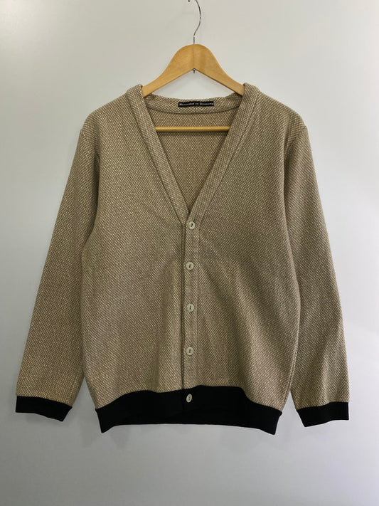 【中古品】【メンズ】 THE ESSENCE BY FRANK LEDER ジエッセンスフランクリーダー 9147018 CARDIGAN カーディガン アウター 141-240923-me-15-min サイズ：S カラー：ベージュ 万代Net店