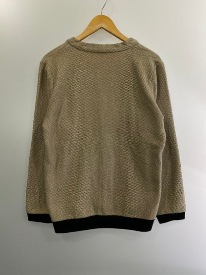 【中古品】【メンズ】  THE ESSENCE BY FRANK LEDER ジエッセンスフランクリーダー 9147018 CARDIGAN カーディガン アウター 141-240923-me-15-min サイズ：S カラー：ベージュ 万代Net店