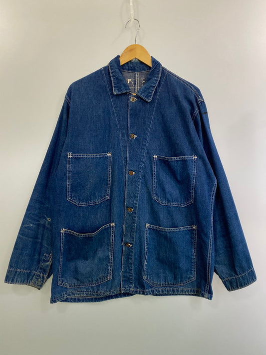 【現状渡し品】【メンズ】  VINTAGE 40S WW2 4-POCKET DENIM COVERALL アウター デニム カバーオール 146-250308-AS-6-min カラー：インディゴ 万代Net店