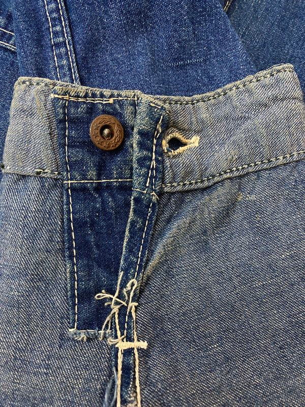 【現状渡し品】【メンズ】  VINTAGE 40S WW2 4-POCKET DENIM COVERALL アウター デニム カバーオール 146-250308-AS-6-min カラー：インディゴ 万代Net店