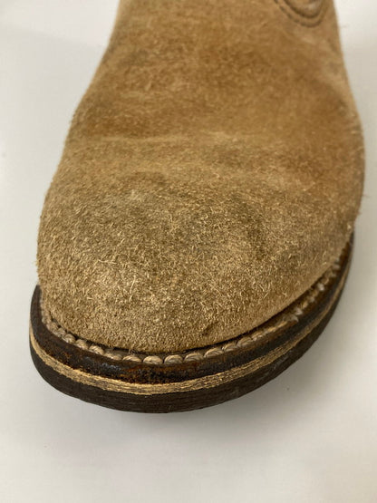 【中古品】【メンズ】 RED WING レッドウィング 縦(刺繍)羽タグ 90S"8168"ペコスブーツ 靴 シューズ ブーツ 164-240925-AS-13-min カラー：ベージュ 万代Net店