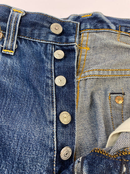 【現状渡し品】【メンズ】 Levi's リーバイス ボタン裏555 BIG E 201XX DENIM PANT デニムパンツ ボトムス 157-260410-jt-16-min サイズ：W31 カラー：インディゴ 万代Net店