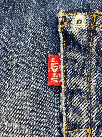 【現状渡し品】【メンズ】 Levi's リーバイス ボタン裏555 BIG E 201XX DENIM PANT デニムパンツ ボトムス 157-260410-jt-16-min サイズ：W31 カラー：インディゴ 万代Net店