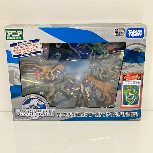 【中古美品】 ジュラシック・ワールド ファイナルバトルセット 「アニア」 フィギュア おもちゃ 038-260809-SH-50-hon 万代Net店