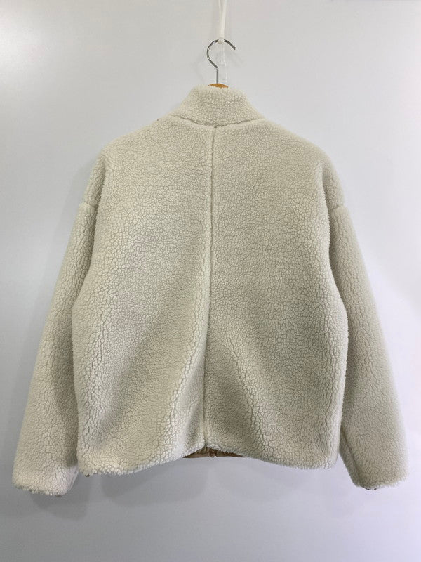 【中古品】【レディース】 Columbia コロンビア PL0505 ウィメンズシカゴアベニューリバーシブルフリースジャケット 168-240928-ks-20-min サイズ：L カラー：ベージュ系/ホワイト 万代Net店