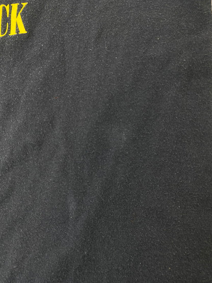 【中古品】【メンズ】 NIRVANA 90S BOOTLEG SMILEY TEE ニルヴァーナ 90年代 ブートレグ スマイリー Tシャツ メンズ トップス 半袖 プリントT 146-250704-em-01-min サイズ：MD カラー：ブラック 万代Net店