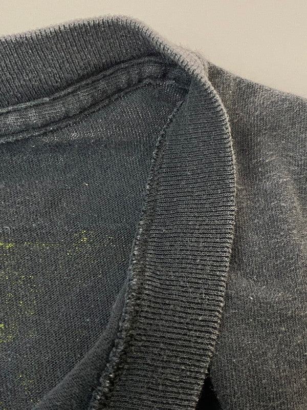 【中古品】【メンズ】 NIRVANA 90S BOOTLEG SMILEY TEE ニルヴァーナ 90年代 ブートレグ スマイリー Tシャツ メンズ トップス 半袖 プリントT 146-250704-em-01-min サイズ：MD カラー：ブラック 万代Net店