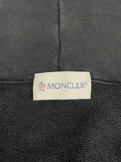 【中古品】【メンズ】 MONCLER モンクレール H10918G00047 22SS バックロゴプリント ジップアップスウェットパーカー 141-241008-NK-2-yok サイズ：S カラー：Black系 万代Net店