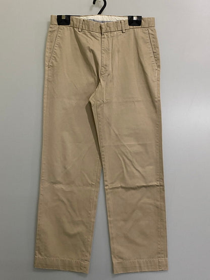 【中古品】【メンズ】 POLO RALPH LAUREN ポロ・ラルフローレン COTTON PANTS コットンパンツ ボトムス 157-240927-yn-01-min サイズ：33 カラー：ベージュ 万代Net店