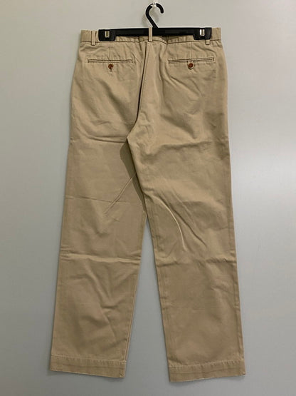 【中古品】【メンズ】 POLO RALPH LAUREN ポロ・ラルフローレン COTTON PANTS コットンパンツ ボトムス 157-240927-yn-01-min サイズ：33 カラー：ベージュ 万代Net店