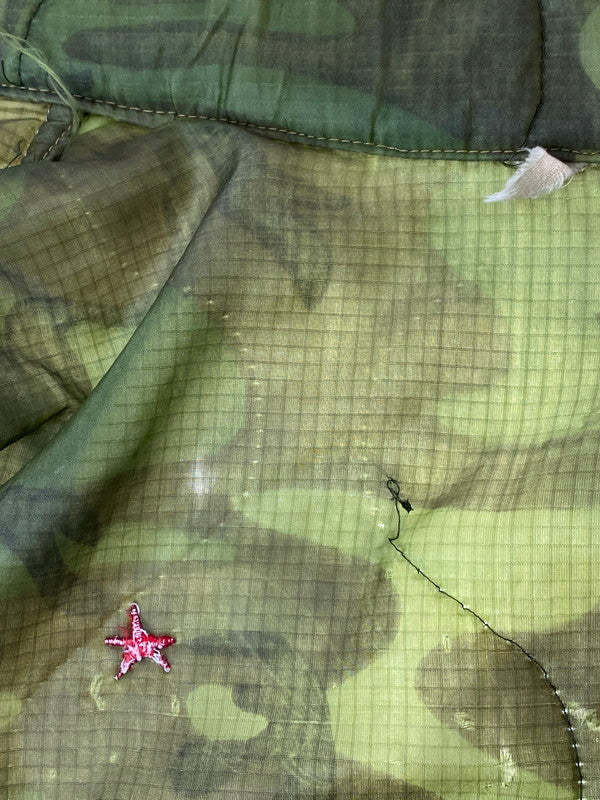 【中古品】【メンズ】  USED 70's OKINAWA SUKAJAN CAMO ユーズド スカジャン カモ アウター 146-240927-yn-28-min カラー：カモフラージュ 万代Net店