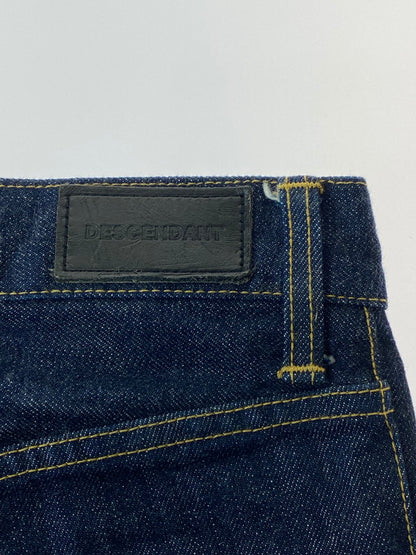 【中古品】【メンズ】 DESCENDANT ディセンダント DENIM PANT デニムパンツ ボトムス 153-240927-yn-02-min サイズ：2 カラー：インディゴ 万代Net店