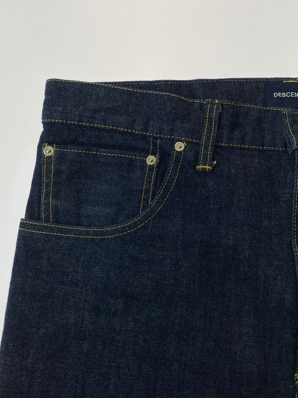 【中古品】【メンズ】 DESCENDANT ディセンダント DENIM PANT デニムパンツ ボトムス 153-240927-yn-02-min サイズ：2 カラー：インディゴ 万代Net店