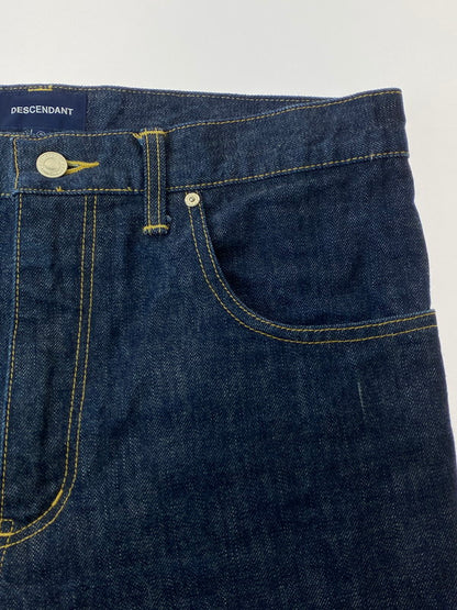 【中古品】【メンズ】 DESCENDANT ディセンダント DENIM PANT デニムパンツ ボトムス 153-240927-yn-02-min サイズ：2 カラー：インディゴ 万代Net店