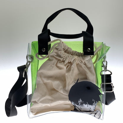【中古品】 潔世一 原画コマ クリアバッグ ブルーロック展 マンガ グッズ ビニールバッグ ショルダー 052-260210-em-11-min 万代Net店