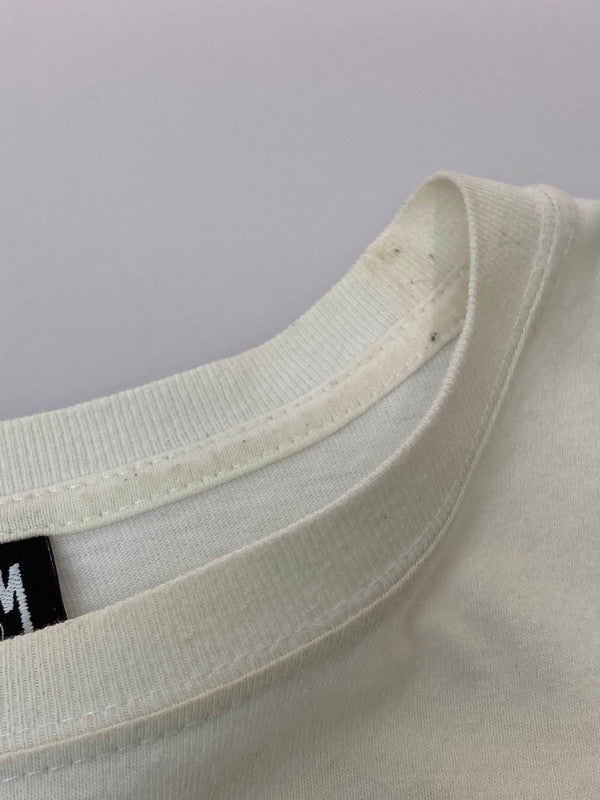 【中古品】【メンズ】 STUSSY ステューシー SLEEVE LOGO L/S TEE スリーブロゴ 長袖Tシャツ トップス 146-250104-me-13-min サイズ：L カラー：ホワイト 万代Net店