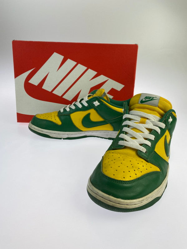 【中古品】【メンズ】 NIKE ナイキ DUNK LOW SP CU1727-700 ダンク ロー スニーカー 靴 160-241002-yn-22-min サイズ：28.5cm US10.5 カラー：VARSITY MAIZE/PINE GREEN-WHITE 万代Net店