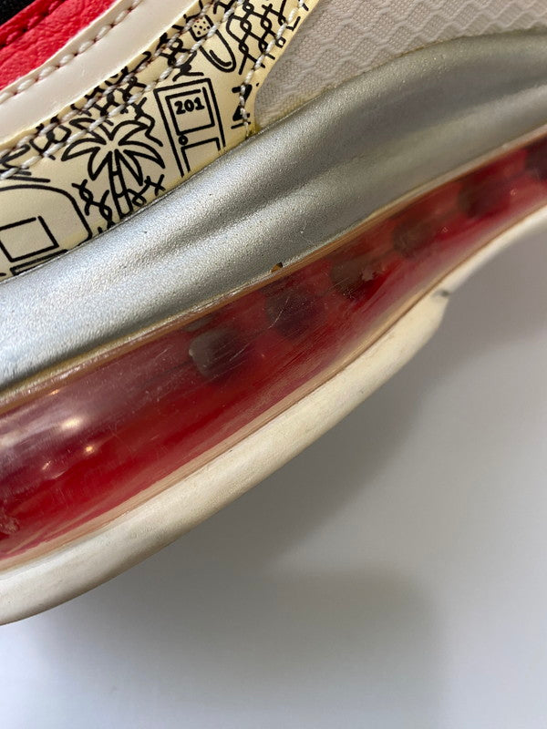 【中古品】【メンズ】 NIKE ナイキ CJ9780-600 AIR MAX 97 PREMIUM SNEAKER エアマックス スニーカー シューズ 靴 160-240929-ab-17-min サイズ：27cm カラー：UNIVERSITY RED/BLACK-WHITE 万代Net店