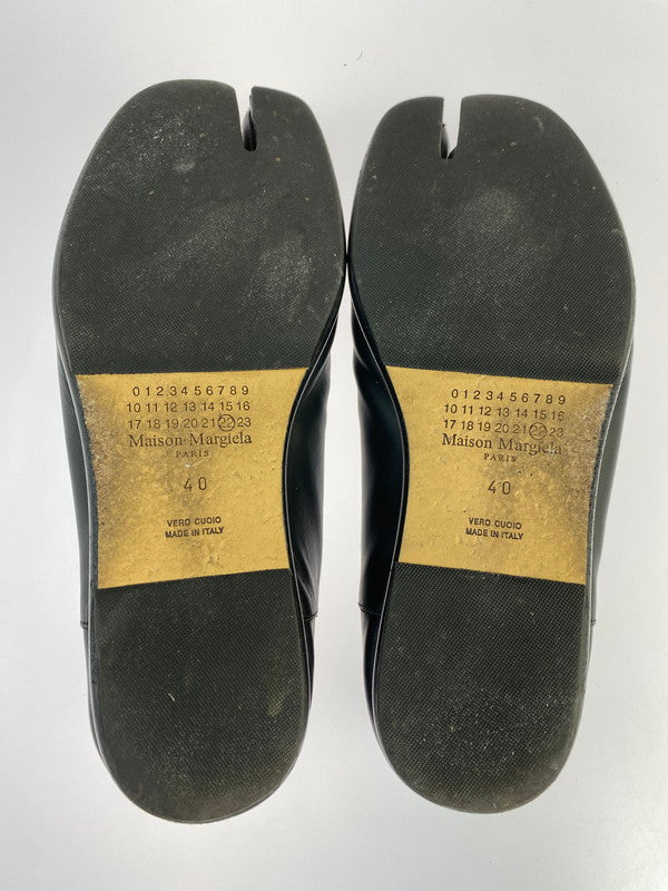 【中古品】【メンズ】  MAISON MARGIELA TABI SHOES S57WR0051 メゾンマルジェラ タビ バブーシュ シューズ 靴 164-241003-yn-06-min サイズ：40 カラー：ブラック 万代Net店