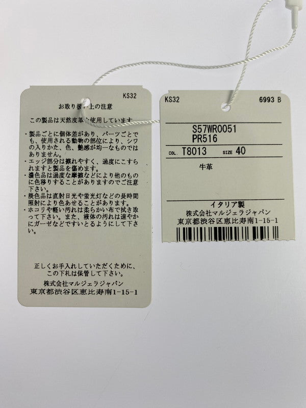 【中古品】【メンズ】  MAISON MARGIELA TABI SHOES S57WR0051 メゾンマルジェラ タビ バブーシュ シューズ 靴 164-241003-yn-06-min サイズ：40 カラー：ブラック 万代Net店