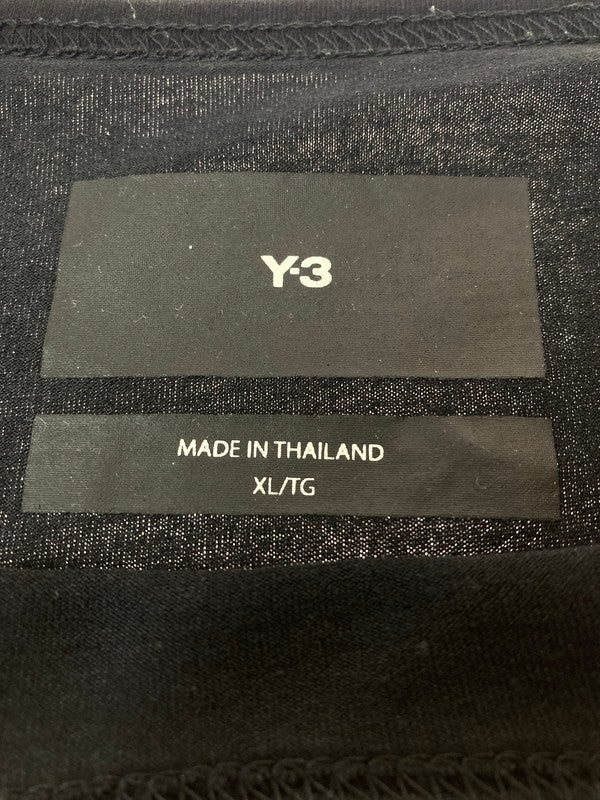 【中古品】【メンズ】 Y-3 ワイスリー H44790 BOXY SHORT SLEEVE TEE 半袖Tシャツ トップス 140-241005-ks-05-min サイズ：XL カラー：ブラック 万代Net店