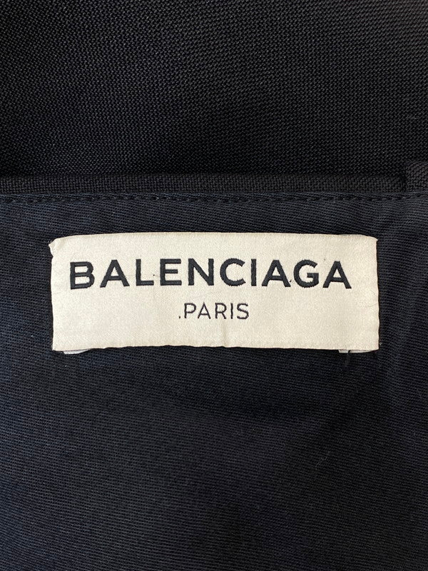 【中古品】【メンズ】 BALENCIAGA バレンシアガ UP57 2016 01253 16SS スラックス パンツ ボトムス 152-241001-ks-06-min サイズ：46 カラー：ブラック 万代Net店