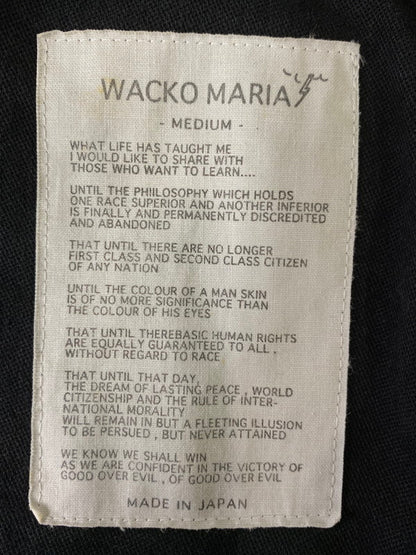 【中古品】【メンズ】 WACKO MARIA ワコマリア ROCK IN BLUES テーラードジャケット アウター 140-241002-ks-01-min サイズ：M カラー：ブラック 万代Net店