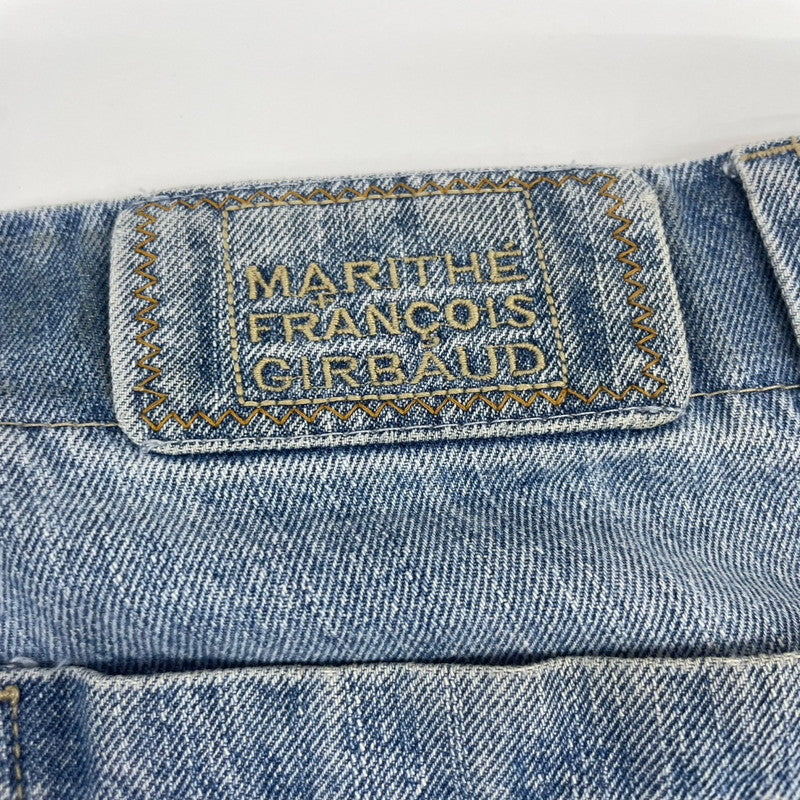 【中古品】【メンズ】  MARITHE FRANCOIS GIRBAUD マリテフランソワジルボー デニムパンツ 157-241024-NK-10-yok サイズ：36 カラー：ブルー系 万代Net店