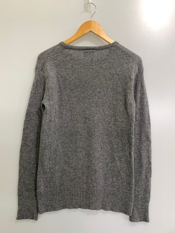 【中古品】【メンズ】 VISVIM ビズビム 0114205012005 LS WOOL KNIT TOPS ウールニット トップス 142-241001-me-07-min サイズ：1 カラー：グレー 万代Net店