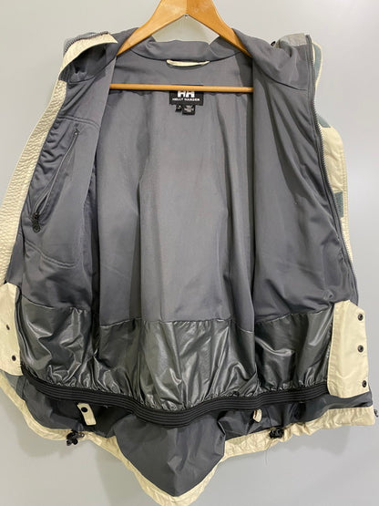 【中古品】【メンズ】 HELLY HANSEN ヘリーハンセン HSB0633 MOUNTAIN PARKA マウンテンパーカー ジャケット アウター 144-250106-me-08-min サイズ：S カラー：グレー/ホワイト 万代Net店