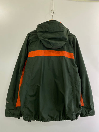 【中古品】【メンズ】 Columbia コロンビア 00S VERTEX NYLON JACKET ナイロンジャケット 144-241011-cn-12-min サイズ：L カラー：モスグリーン/オレンジ 万代Net店