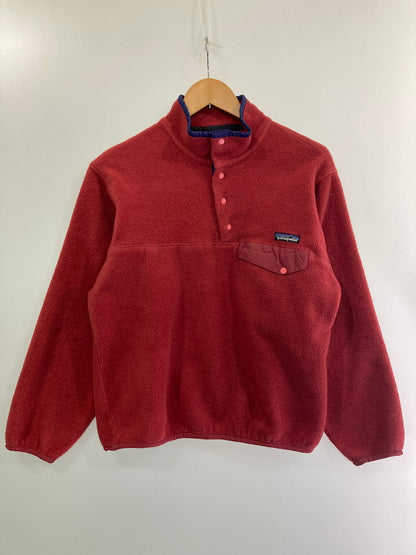 【中古品】【メンズ】 patagonia パタゴニア 90S SYNCHILLA SNAP-T シンチラスナップT トップス 144-241001-ks-19-min サイズ：S カラー：レッド 万代Net店