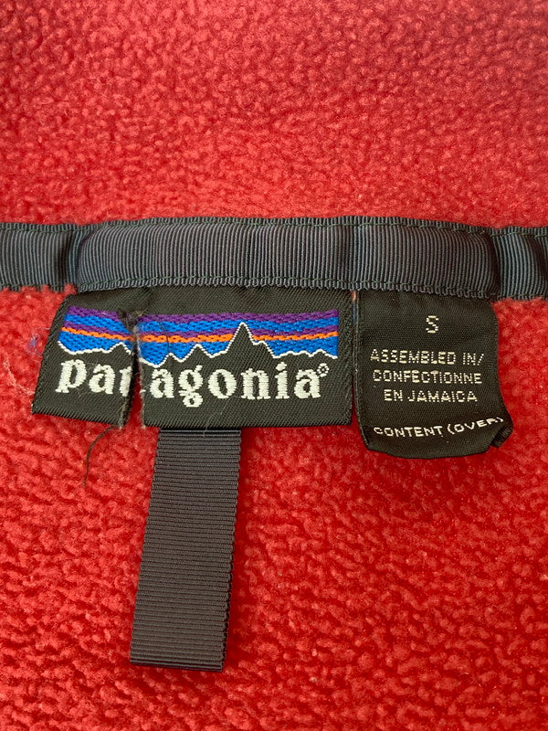 【中古品】【メンズ】 patagonia パタゴニア 90S SYNCHILLA SNAP-T シンチラスナップT トップス 144-241001-ks-19-min サイズ：S カラー：レッド 万代Net店