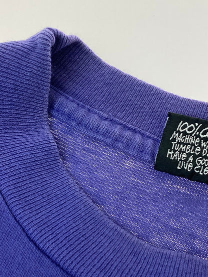 【現状渡し品】【メンズ】 OLD STUSSY オールドステューシー USA製 90S"ALOHA"PRINTED T-SHIRT 半袖Tシャツ 142-250125-AS-33-min サイズ：M カラー：パープル 万代Net店