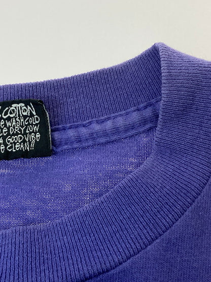 【現状渡し品】【メンズ】 OLD STUSSY オールドステューシー USA製 90S"ALOHA"PRINTED T-SHIRT 半袖Tシャツ 142-250125-AS-33-min サイズ：M カラー：パープル 万代Net店