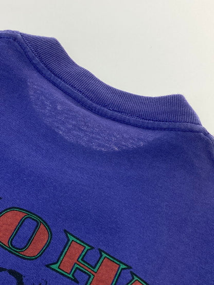 【現状渡し品】【メンズ】 OLD STUSSY オールドステューシー USA製 90S"ALOHA"PRINTED T-SHIRT 半袖Tシャツ 142-250125-AS-33-min サイズ：M カラー：パープル 万代Net店