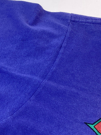 【現状渡し品】【メンズ】 OLD STUSSY オールドステューシー USA製 90S"ALOHA"PRINTED T-SHIRT 半袖Tシャツ 142-250125-AS-33-min サイズ：M カラー：パープル 万代Net店