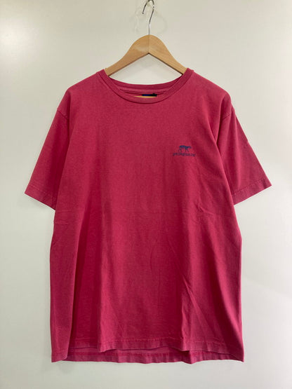 【中古品】【メンズ】 patagonia パタゴニア USA製 80S 絶滅T 半袖Tシャツ トップス 144-241001-ks-24-min サイズ：M カラー：ピンク 万代Net店