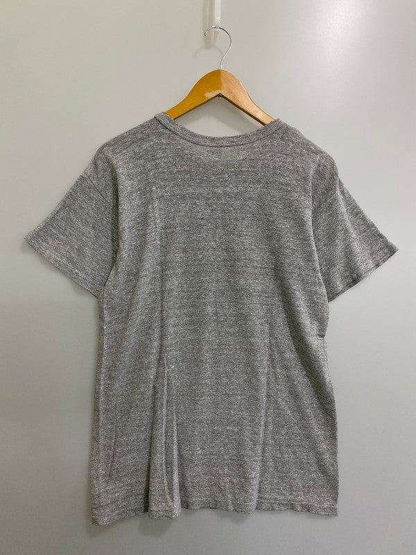 【中古品】【メンズ】 Champion チャンピオン トリコタグ 80SCONNECTICUTPRINTED T-SHIRT 半袖 146-241007-AS-21-min サイズ：L カラー：グレー 万代Net店