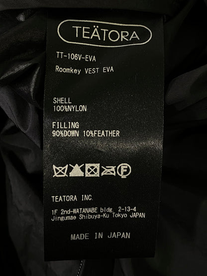 【中古品】【メンズ】  TEATORA テアトラ TT-106V-EVA ROOMKEY VEST EVA ルームキーベスト アウター 140-241002-ks-02-min カラー：ブラック 万代Net店