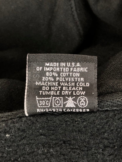 【中古品】【メンズ】 STUSSY ステューシー 00's DEATH'S ROCKERS L/S HOODIE デスロッカーズ ロングスリーブ フーディー パーカー トップス 142-251009-rt-12-tag サイズ：S カラー：ブラック 万代Net店