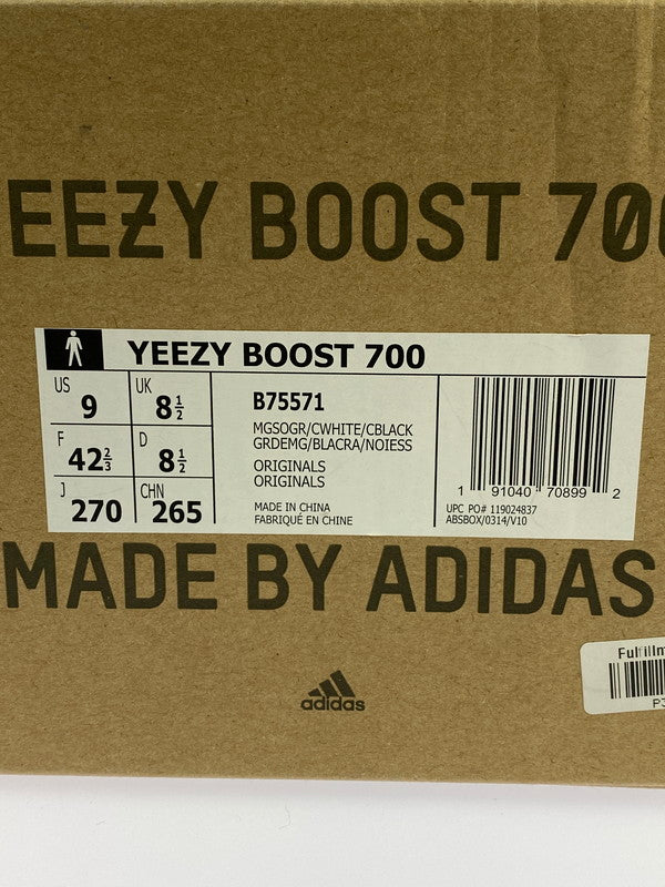 【中古品】【メンズ】 adidas アディダス B75571 YEZZY BOOST 700 SNEAKER スニーカー シューズ 靴 161-241004-ab-23-min サイズ：27cm カラー：マルチカラー 万代Net店