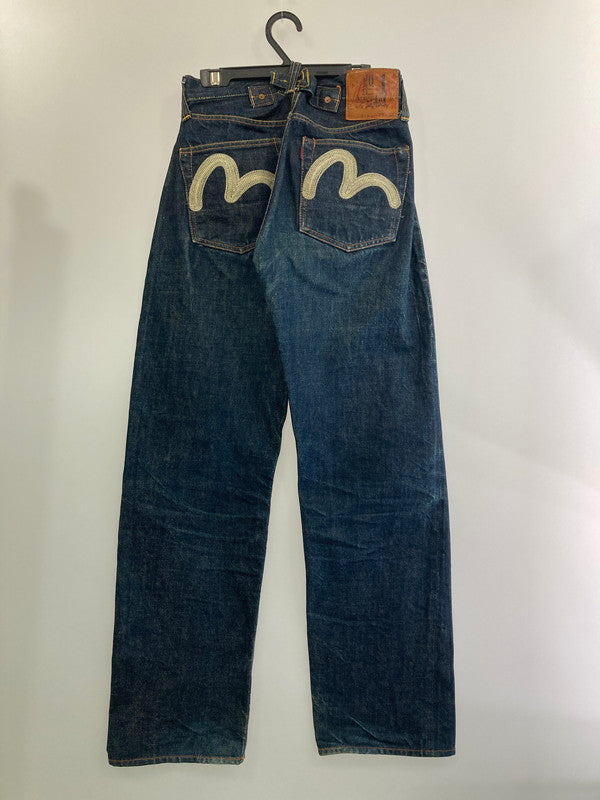 【中古品】【メンズ】 EVISU エヴィス 2504RXX シンチバックカモメデニムパンツ ボトムス デニム 156-241006-AS-6-min サイズ：W29×L35 カラー：インディゴ 万代Net店