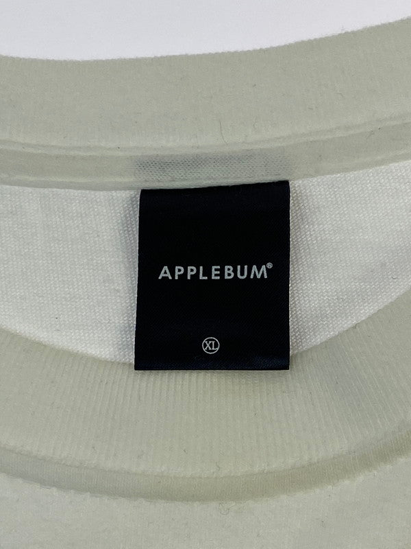 【現状渡し品】【メンズ】 APPLEBUM アップルバム APHEROES ICON T-SHIRT Tシャツ トップス 142-251222-zi-43-min サイズ：XL カラー：ホワイト 万代Net店