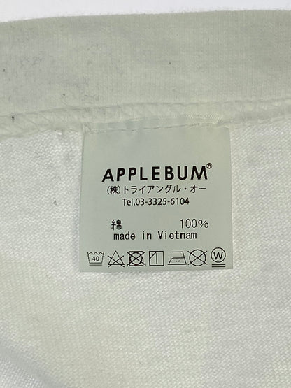 【現状渡し品】【メンズ】 APPLEBUM アップルバム APHEROES ICON T-SHIRT Tシャツ トップス 142-251222-zi-43-min サイズ：XL カラー：ホワイト 万代Net店