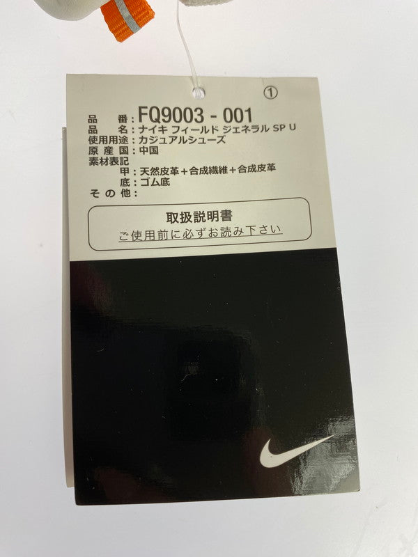 【LIFTる。景品】【中古品】【メンズ】 NIKE ナイキ × UNION ユニオン FIELD GENERAL SP FQ9003-001 フィールド ジェネラル スペシャル ユニオン スニーカー 160-241007-em-14-min サイズ：28.5cm カラー：アイボリー/ライトオレウッド ブラウン 万代Net店