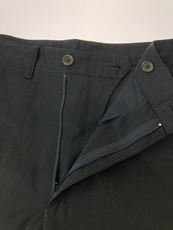 【中古品】【メンズ】 ISSEY MIYAKE-WHITE LABEL- イッセイミヤケ ホワイトレーベル ME32FF540 コットンツイルパンツ 151-241009-ks-25-min サイズ：1 カラー：ブラック 万代Net店