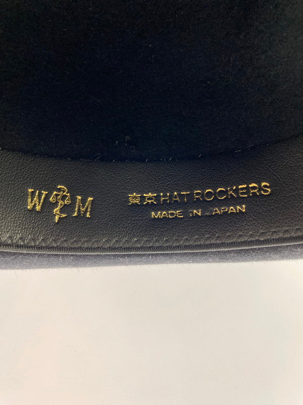 【中古品】【メンズ】 WACKO MARIA ワコマリア 東京HAT ROCKERS HAT 帽子 ハット 185-241013-AS-5-min カラー：ブラック 万代Net店