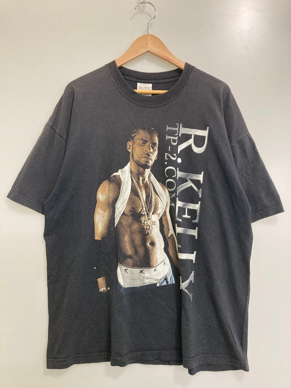 【中古品】【メンズ】  00S R.KELLY TP-2.COM TOUR T-SHIRT 半袖Tシャツ トップス 146-241007-me-21-min サイズ：XL カラー：ブラック 黒 万代Net店